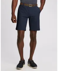 カッターアンドバック メンズ ボトムス ハーフパンツ・ショーツ Cutter Buck Mens Bainbridge Sport Technical Every Day Short Navy bluのサムネイル