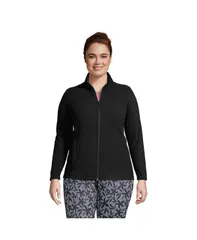 ランズエンド レディース アウター ジャケット・ブルゾン プラスサイズ フリース ジャケット Lands End Plus Size Anyweather Fleece Full Zip Jacketのサムネイル