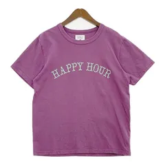 TACOMA FUJI RECORDS タコマフジレコード Tシャツ カットソー 半袖 HAPPY HOUR Jerry UKAI メンズ Mサイズ パープル トップス DM19838■のサムネイル