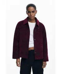 デジグアル レディース アウター ジャケット・ブルゾン コート Desigual Womens Textured short coat Orange オレンジのサムネイル