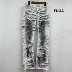 フーガ 立体加工 デザイン シンチバック フレア デニム パンツ FG26-C01 メンズ S ISItems【USED】【古着】【中古】50163353のサムネイル
