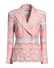 モスキーノ レディース アウター ジャケット・ブルゾン テーラードジャケット MOSCHINO Pink ピンクのサムネイル