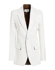 マルタンマルジェラ レディース アウター ジャケット・ブルゾン テーラードジャケット MM6 MAISON MARGIELA White ホワイトのサムネイル