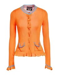 モスキーノ レディース アウター カーディガン MOSCHINO Mandarin Orange オレンジのサムネイル