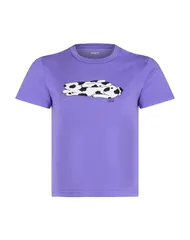 オベイ レディース トップス Tシャツ OBEY Purple パープルのサムネイル