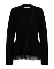 ニナリッチ レディース アウター カーディガン NINA RICCI Black ブラックのサムネイル