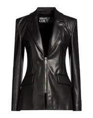 ヴェルサーチ レディース アウター ジャケット・ブルゾン テーラードジャケット VERSACE JEANS COUTURE Black ブラックのサムネイル