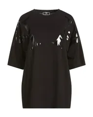エリザベッタフランキ レディース トップス Tシャツ ELISABETTA FRANCHI Black ブラックのサムネイル