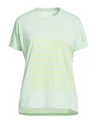 サロモン レディース トップス Tシャツ SALOMON Light Green グリーンのサムネイル