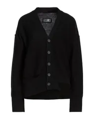 マルタンマルジェラ レディース アウター カーディガン MM6 MAISON MARGIELA Black ブラックのサムネイル