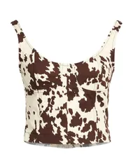 エムエスジイエム レディース トップス シャツ ビスチェ MSGM Ivory アイボリーのサムネイル