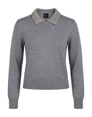 ピンコ レディース トップス シャツ プルオーバー PINKO Gray グレーのサムネイル