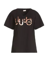 リュージョー レディース トップス Tシャツ LIU JO Black ブラックのサムネイル