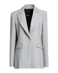 パトリツィア ペペ レディース アウター ジャケット・ブルゾン テーラードジャケット PATRIZIA PEPE Light Gray グレーのサムネイル