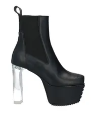 リックオウエンス レディース シューズ ブーツ・レインブーツ ショートブーツ RICK OWENS Black ブラックのサムネイル
