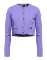 ピンコ レディース アウター カーディガン PINKO Purple パープルのサムネイル