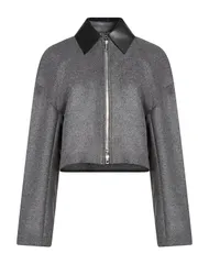 スポーツマックス レディース アウター ジャケット・ブルゾン SPORTMAX Gray グレーのサムネイル