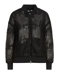 ヘルノ レディース アウター ジャケット・ブルゾン ボンバージャケット HERNO Black ブラックのサムネイル