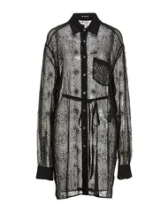 アン ドゥムルメステール レディース トップス シャツ ANN DEMEULEMEESTER Black ブラックのサムネイル