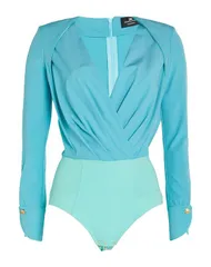 エリザベッタフランキ レディース トップス シャツ ELISABETTA FRANCHI Azure Blue ブルーのサムネイル