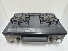 中古品】 パロマ Paloma ガスコンロ ガステーブル 都市ガス 右強火力 