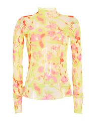 ORANGE ROSE & LAVENDER SEE-THROUGH TOPS - メルカリ