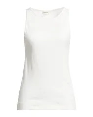 バイマレンバーガー レディース トップス シャツ タンクトップ BY MALENE BIRGER White ホワイトのサムネイル