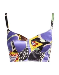 モスキーノ レディース トップス シャツ ビスチェ MOSCHINO Lilac ライラックのサムネイル