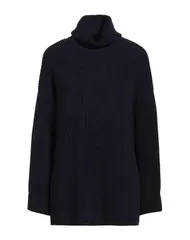バブアー レディース アウター ニット・セータートルネック BARBOUR Midnight Blue ブルーのサムネイル