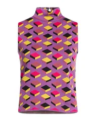 モスキーノ レディース トップス シャツ ニットベスト MOSCHINO Purple パープルのサムネイル