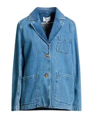 メゾンキツネ レディース アウター ジャケット・ブルゾン テーラードジャケット MAISON KITSUN Blue ブルーのサムネイル