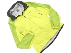 mont-bell モンベル レインウェア 登山 サンダーパス ナイロン 収納袋 ジャケット sizeM/黄緑 ■■ レディースのサムネイル