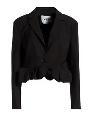 エムエスジイエム レディース アウター ジャケット・ブルゾン テーラードジャケット MSGM Black ブラックのサムネイル