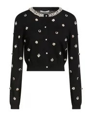 アリス アンド オリビア レディース アウター カーディガン ALICE OLIVIA Black ブラックのサムネイル