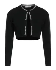 アレキサンダーワン レディース アウター カーディガン ALEXANDERWANGT Black ブラックのサムネイル