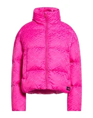 ヴェルサーチ レディース アウター ジャケット・ブルゾン パファージャケット VERSACE Magenta マゼンタのサムネイル