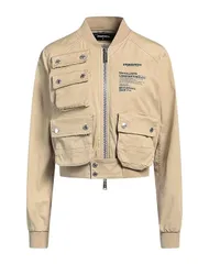 ディースクエアード レディース アウター ジャケット・ブルゾン ボンバージャケット DSQUARED2 Beige ベージュのサムネイル
