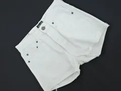 MOUSSY マウジー ボタンフライ ショート パンツ size0/白 ■◆ レディースのサムネイル