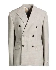 ヴェルサーチ レディース アウター ジャケット・ブルゾン テーラードジャケット VERSACE Light Gray グレーのサムネイル