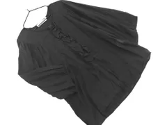 SEE BY CHLOE シーバイクロエ フリル ブラウス シャツ size42/黒 ■◆ レディースのサムネイル