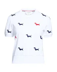 トムブラウン レディース トップス Tシャツ THOM BROWNE White ホワイトのサムネイル
