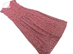 MAJESTIC LEGON マジェスティックレゴン 花柄 ワンピース sizeM/ワイン ■◆ レディースのサムネイル