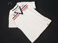 le coq sportif ルコックスポルティフ ゴルフ スキッパーカラー シャツ sizeM/白 ■◆ レディースのサムネイル
