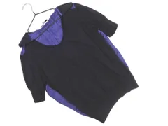 CARVEN カルヴェン 素材 切替 ニット セーター sizeM/黒 ■◆ レディースのサムネイル