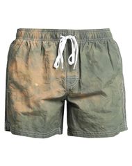Sundeck Men's Swimwear Shorts - Military Green