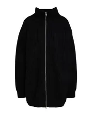 マルタンマルジェラ レディース アウター カーディガン MM6 MAISON MARGIELA Black ブラックのサムネイル