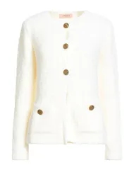 ツインセット レディース アウター カーディガン TWINSET Ivory アイボリーのサムネイル