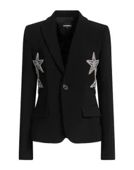 ディースクエアード レディース アウター ジャケット・ブルゾン テーラードジャケット DSQUARED2 Black ブラックのサムネイル