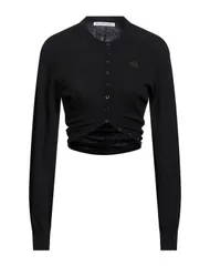 アレキサンダーワン レディース アウター カーディガン ALEXANDERWANGT Black ブラックのサムネイル