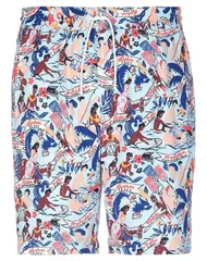 スコッチアンドソーダ メンズ ボトムス ハーフパンツ・ショーツ ショートパンツバミューダパンツ SCOTCH SODA Sky Blue ブルーのサムネイル